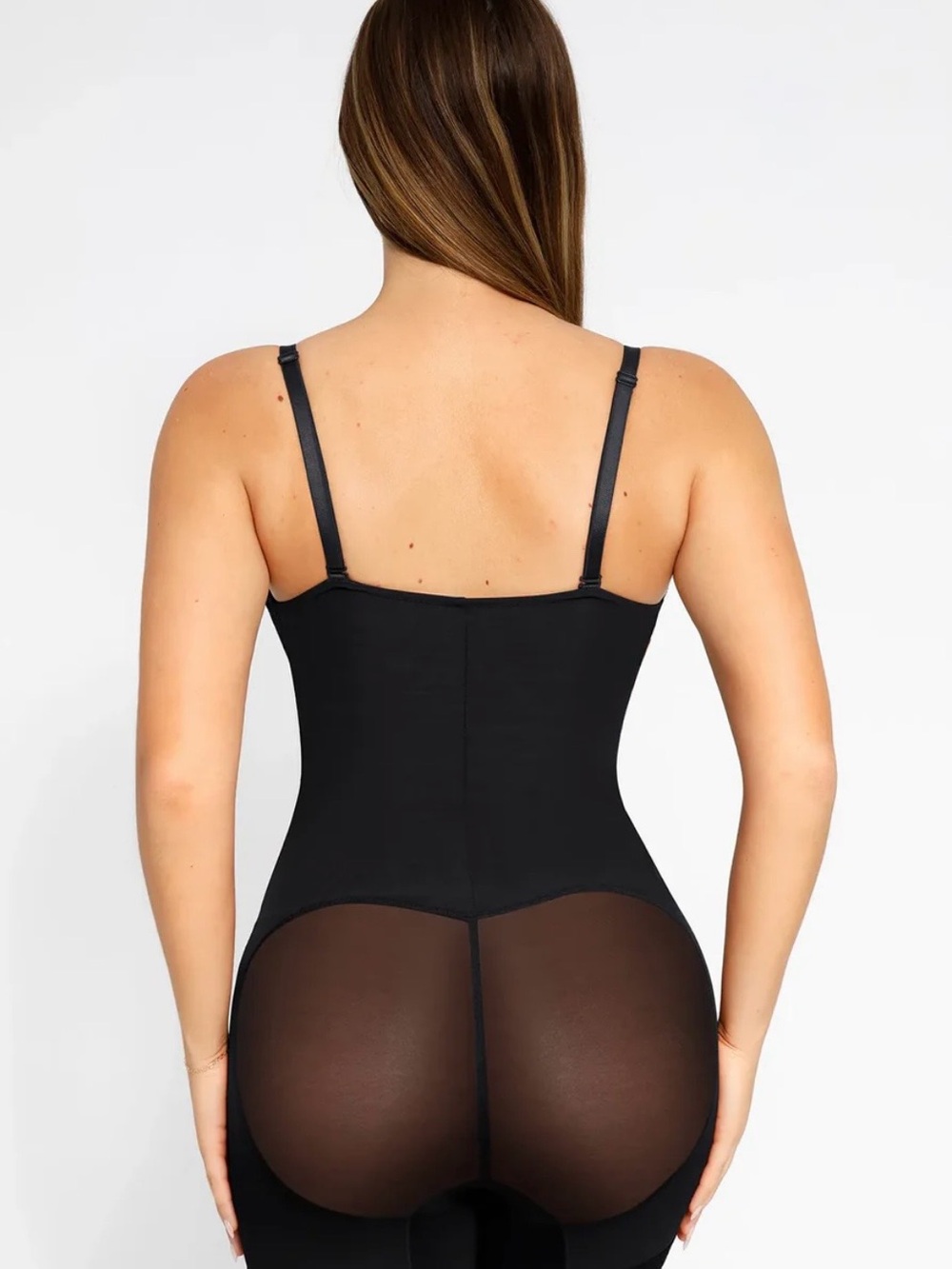 Popilush Lace Deep V-Neck Mid-Thigh Shapewear Size M - Picture 3 of 6